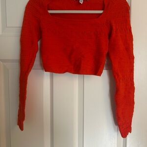 Women's Red Sweater